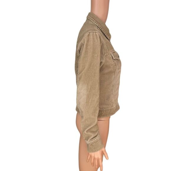 So… corduroy tan full zip jacket size M - Picture 2 of 8